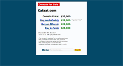 Desktop Screenshot of kafaat.com